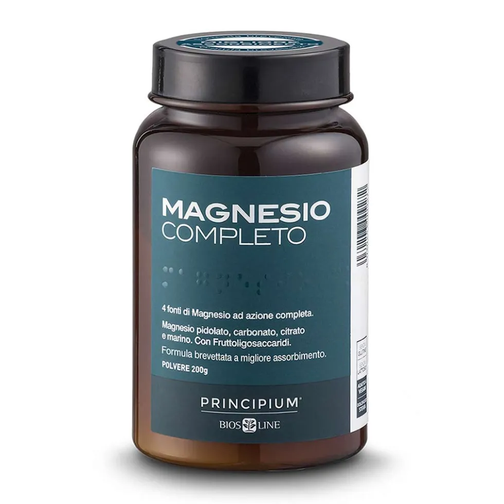Bios Line Principium Magnesio Completo in Polvere Integratore, 200g