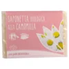 BiotoBio Saponetta alla camomilla bio - Detergente solido lenitivo ed emolliente, 100 g