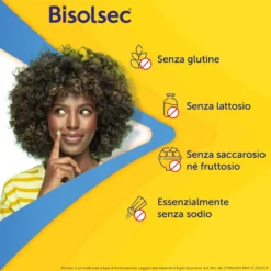 Bisolsec Sciroppo Sedativo per Tosse Secca Azione Rapida Adulti e Bambini 6+, 190ml