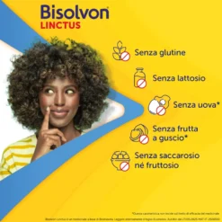 Bisolvon Linctus Sciroppo Mucolitico per Catarro e Tosse Grassa Gusto Fragola, 200ml