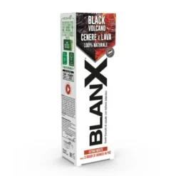 BlanX Black Volcano Dentifricio Sbiancante Potenziato, 75ml