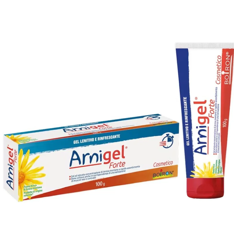 Boiron Arnigel Forte Gel Lenitivo e Rinfrescante per Muscoli Tesi, 100g