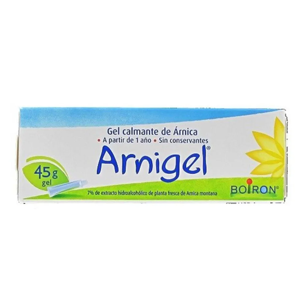 Boiron Arnigel 7% - Gel antinfiammatorio per i dolori muscolari e articolari, 45 g