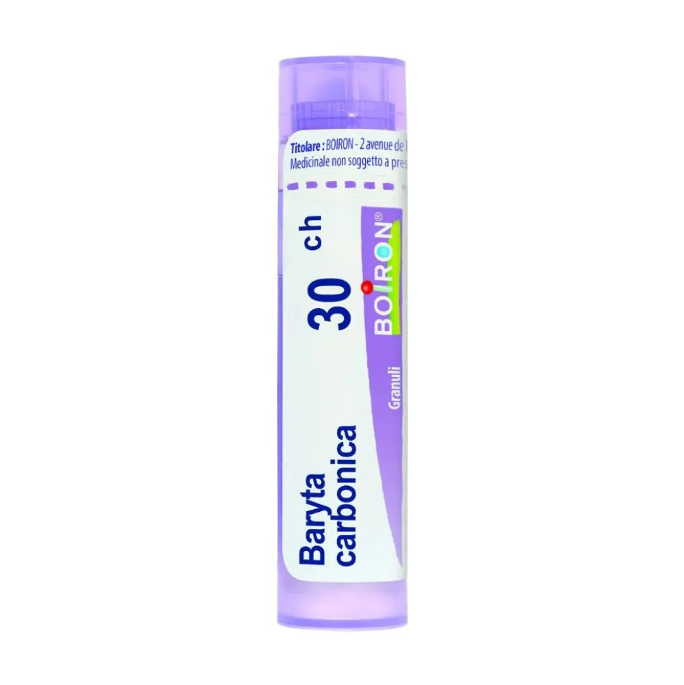Boiron Baryta Carbonica 30CH Rimedio Omeopatico in Granuli, 4g