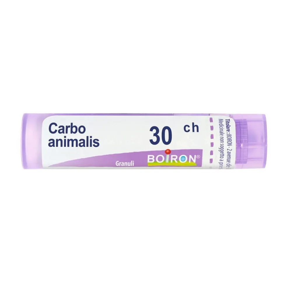 Boiron Carbo Animalis 30CH Granuli Omeopatici, 4g