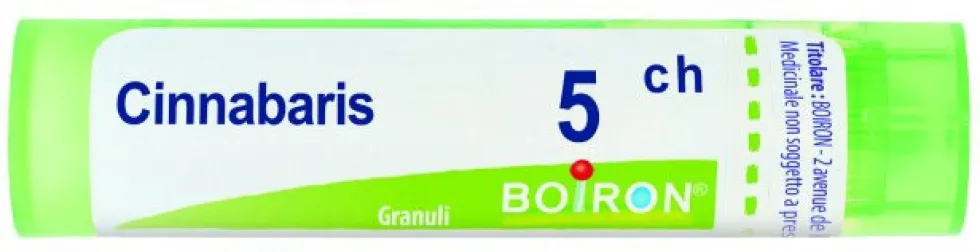 Boiron Cinnabaris 5CH Granuli Omeopatici, 4g