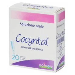 Boiron Cocyntal - Soluzione orale omeopatica per le coliche del neonato, 20 flaconcini da 1 ml