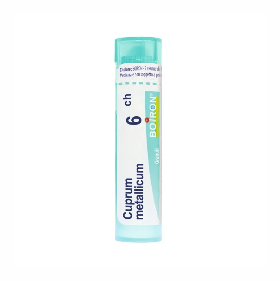 Boiron Cuprum Metallicum 6CH Rimedio Omeopatico in Granuli, 4g
