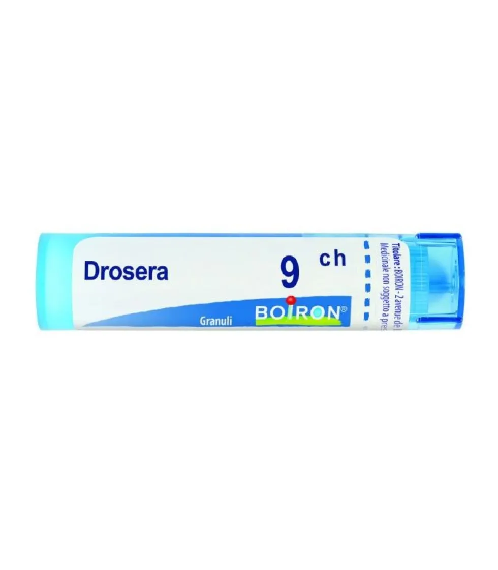 Boiron Drosera 9CH - Medicinale omeopatico multidose da 4 g, 80 granuli