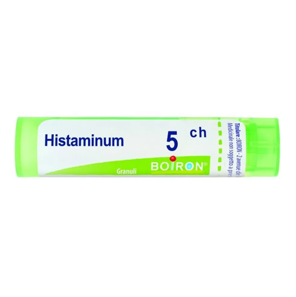 Boiron Histaminum 5CH - Granuli omeopatici per i sintomi delle allergie, tubo da 4 g