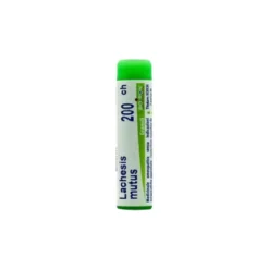 Boiron Lachesis Mutus 200Ch - Granuli omeopatici monodose per il sistema nervoso, tubo da 1 g
