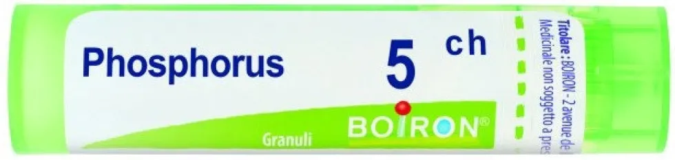 Boiron Phosphorus 5 CH - Rimedio omeopatico ad azione sedativa per l'insonnia, tubo da 4 g