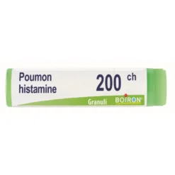 Boiron Poumon Histamine 200CH - Granuli omeopatici per le allergie, tubo monodose da 1 g
