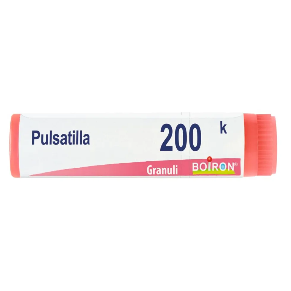 Boiron Pulsatilla 200K - Medicinale omeopatico per i disturbi ormonali e respiratori, 80 granuli