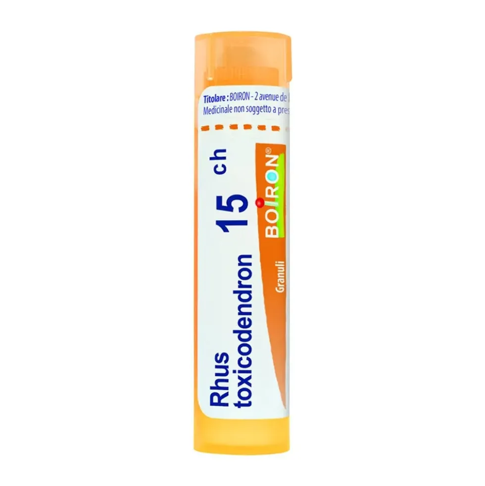 Boiron Rhus Toxicod 15 Ch Medicinale Omeopatico in Granuli Multidose, 4g