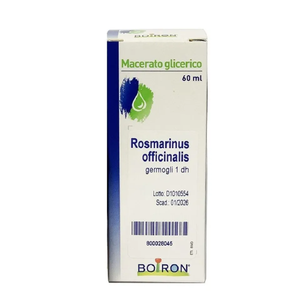 Boiron Rosmarinus Officinalis Rimedio Omeopatico, 60ml