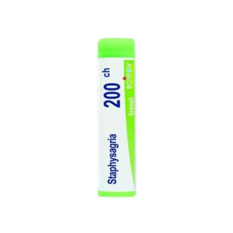 Boiron Staphysagria 200CH Rimedio Omeopatico in Globuli, 1g