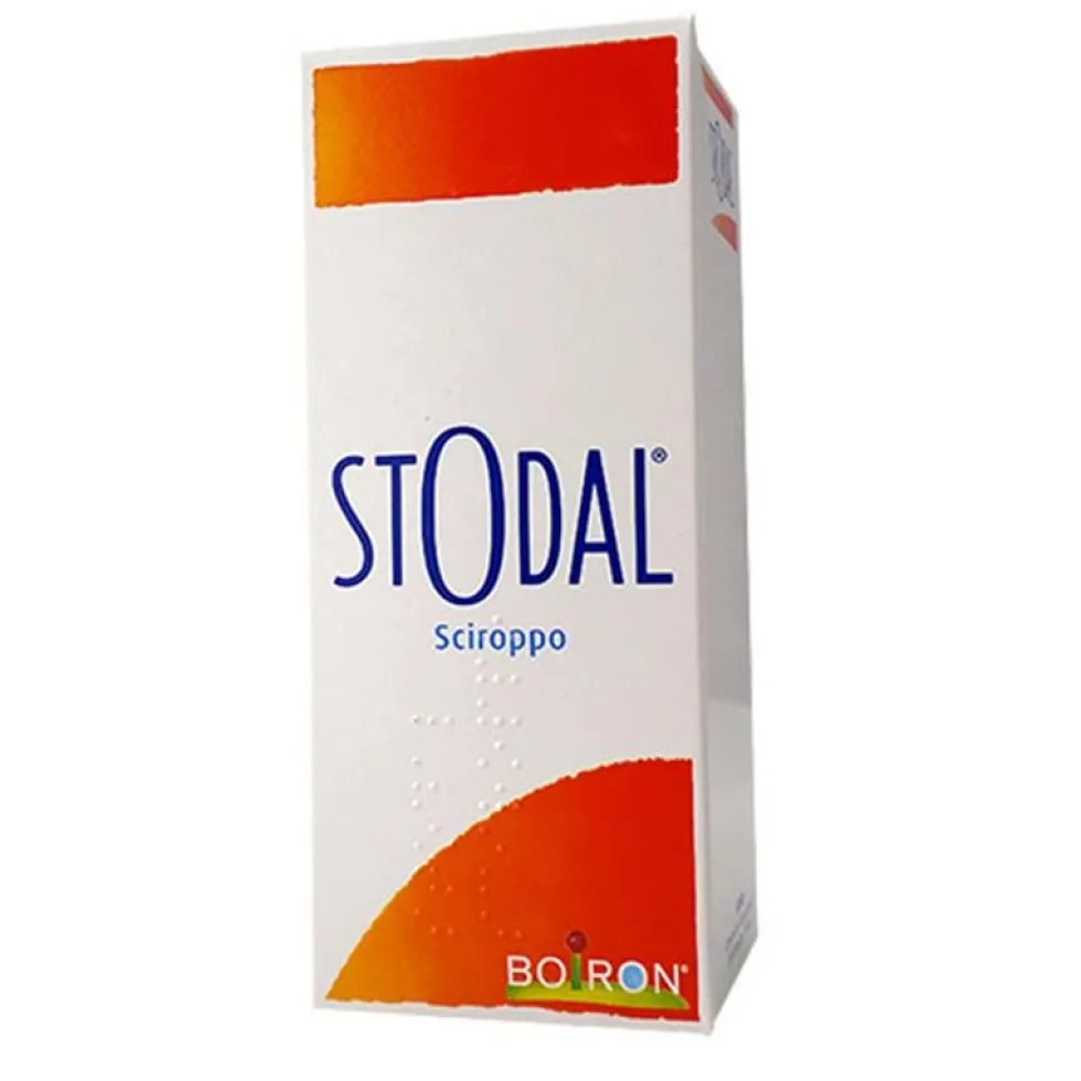 Boiron Stodal - Sciroppo omeopatico per la tosse secca e produttiva, 200 ml
