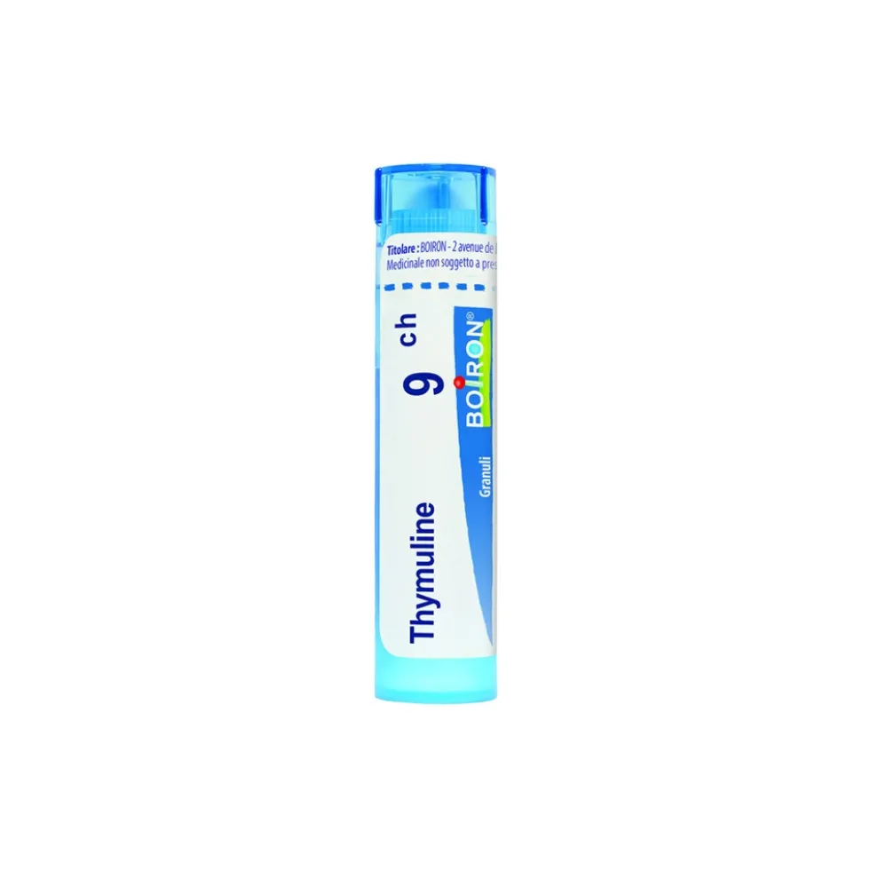 Boiron Thymuline 9CH - Granuli omeopatici per le difese immunitarie, 80 granuli da 4 g