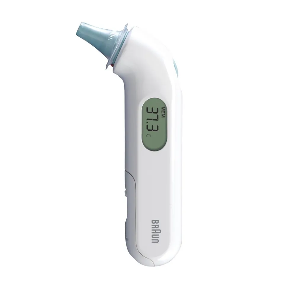 Braun ThermoScan 3 Termometro Infrarossi Auricolare, 1 Pezzo