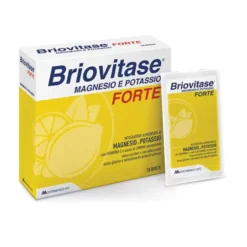 Briovitase Forte - Integratore di magnesio, potassio e vitamina C per l'energia, 20 bustine