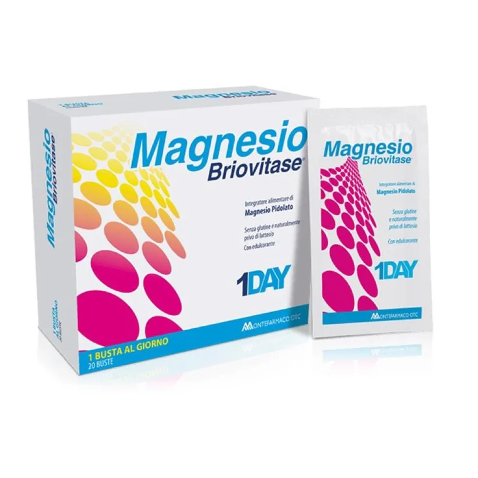 Briovitase Magnesio Integratore Alimentare, 20 bustine