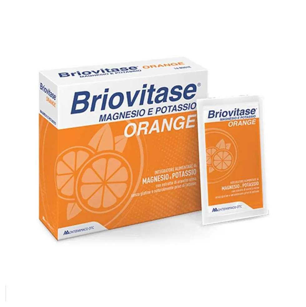 Briovitase Orange Magnesio e Potassio, 30 bustine