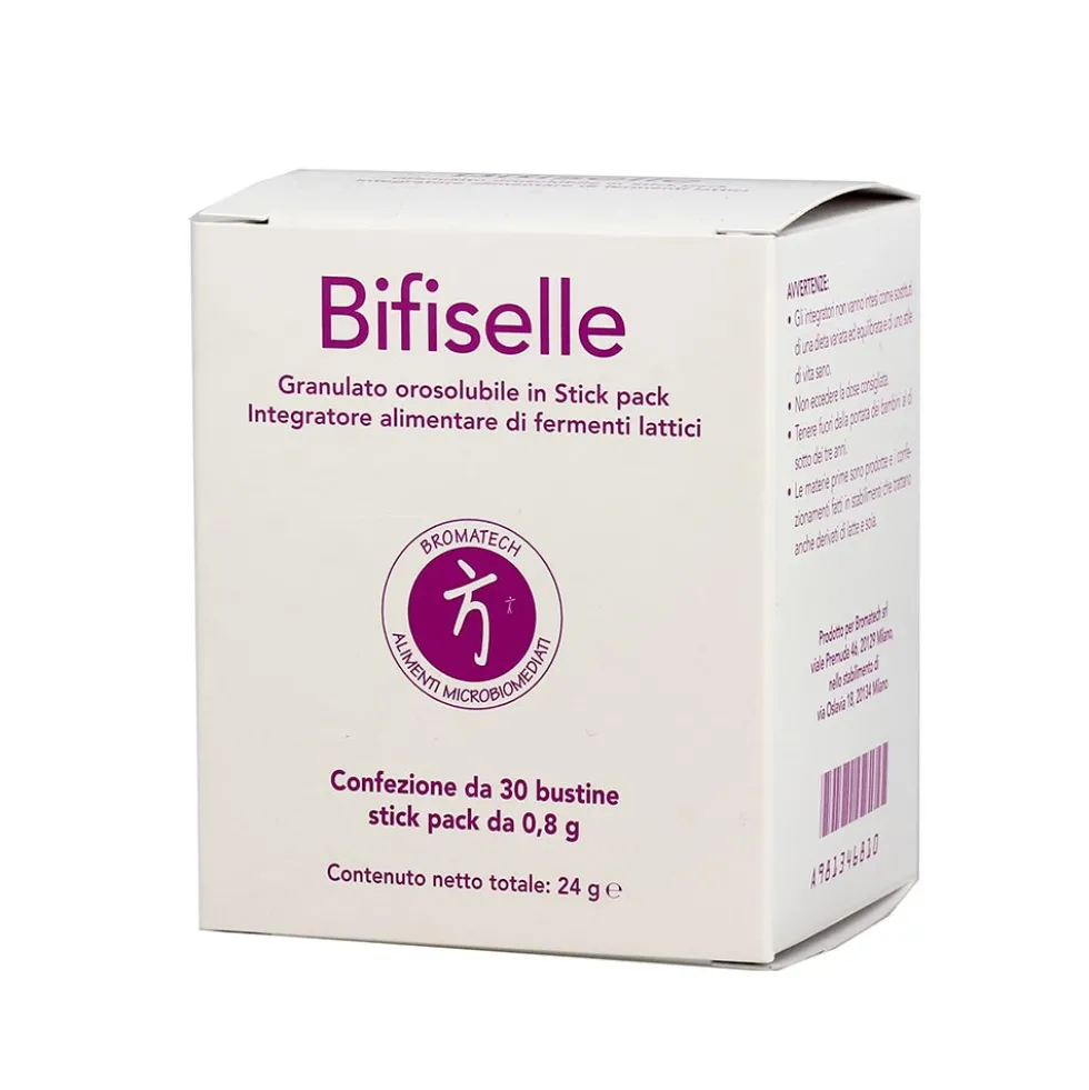Bromatech Bifiselle Granulato di Fermenti Lattici, 30 Bustine Stickpack