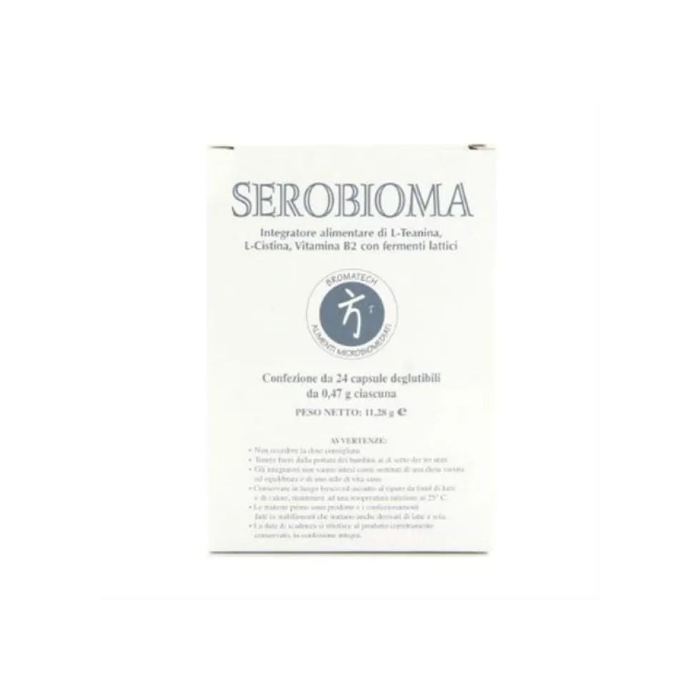 Bromatech Serobioma Integratore Alimentare 24 Capsule Da 0,47 g
