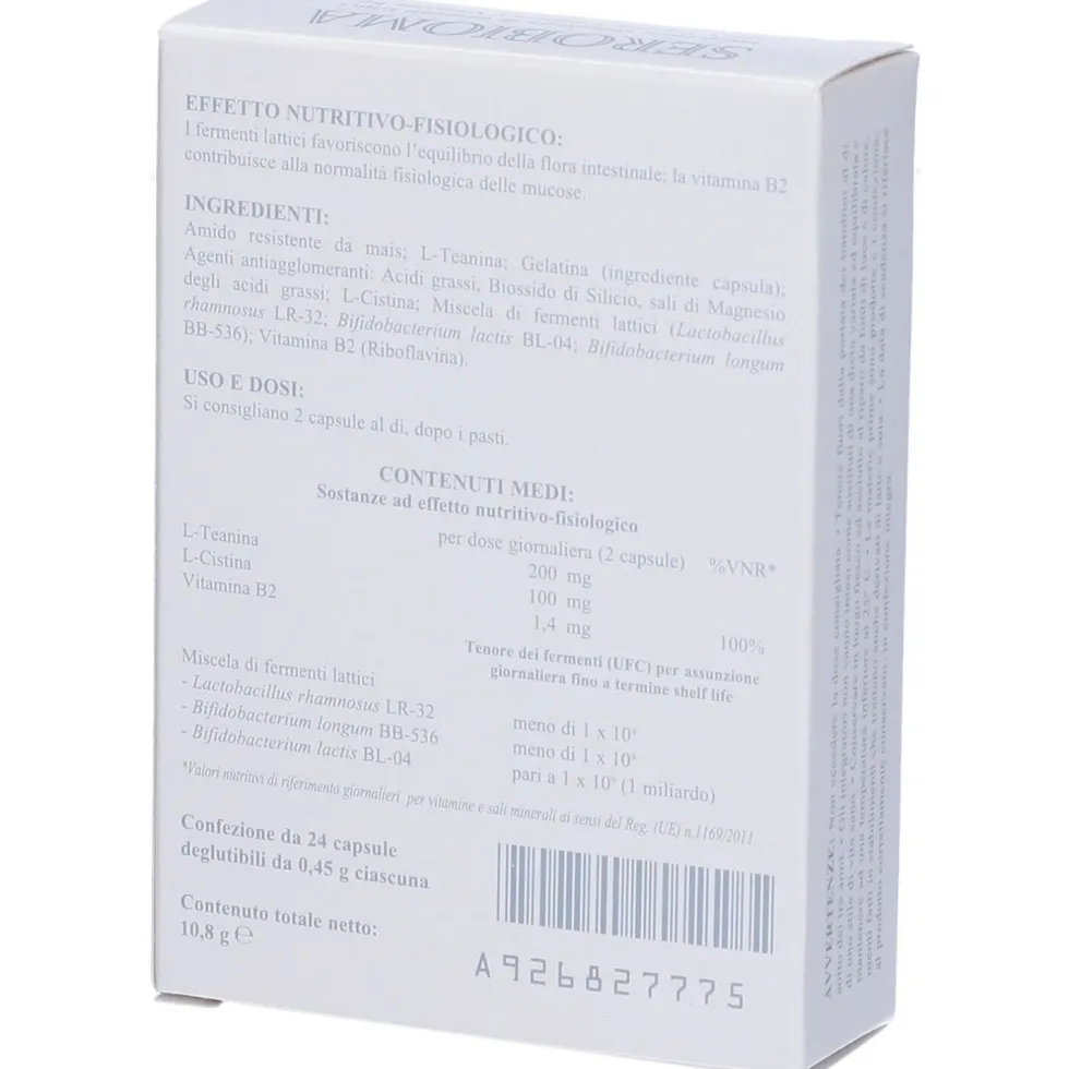 Bromatech Serobioma Integratore Alimentare 24 Capsule Da 0,47 g