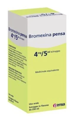 Bromexina Pe 4 Mg/5 Ml Sciroppo Flacone Da 250 Ml