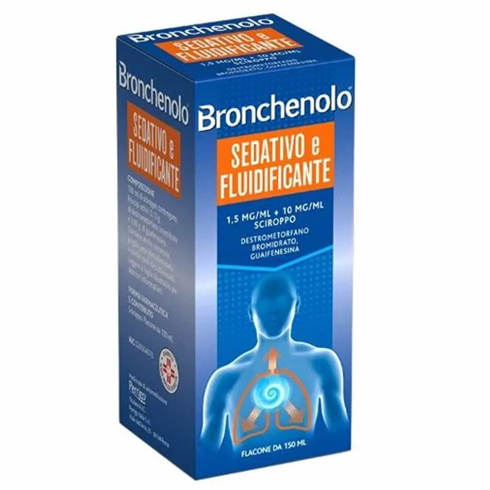 Bronchenolo Sedativo Fluidificante Sciroppo, 150ml