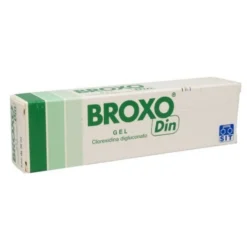 Broxo Din - Gel gengivale per adulti indicato per la disinfezione della mucosa orale, 30 ml