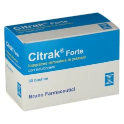 Bruno Farmaceutici Citrak Forte Integratore Alimentare Di Potassio 30 Bustine