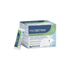 Bruschettini Proretina - Integratore alimentare per la funzione visiva e retinica, 30 bustine