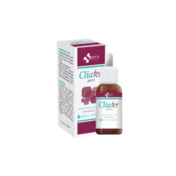 Budetta Farma CliaFer - Integratore di ferro e vitamina C per le carenze nutrizionali, 20 ml