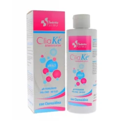 Budetta Farma CliaKè - Detergente igienizzante alla clorexidina per lenire il prurito, 250 ml