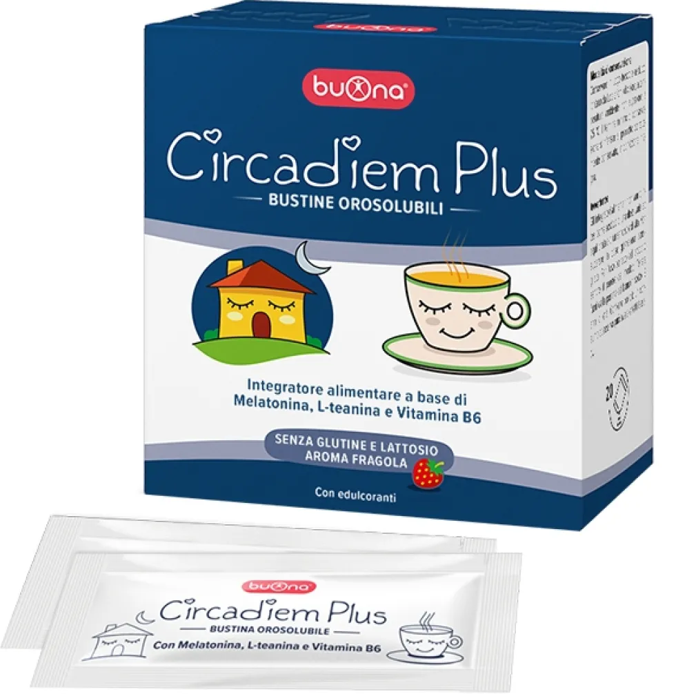 Buona Circadiem Plus Integratore Alimentare, 20 bustine