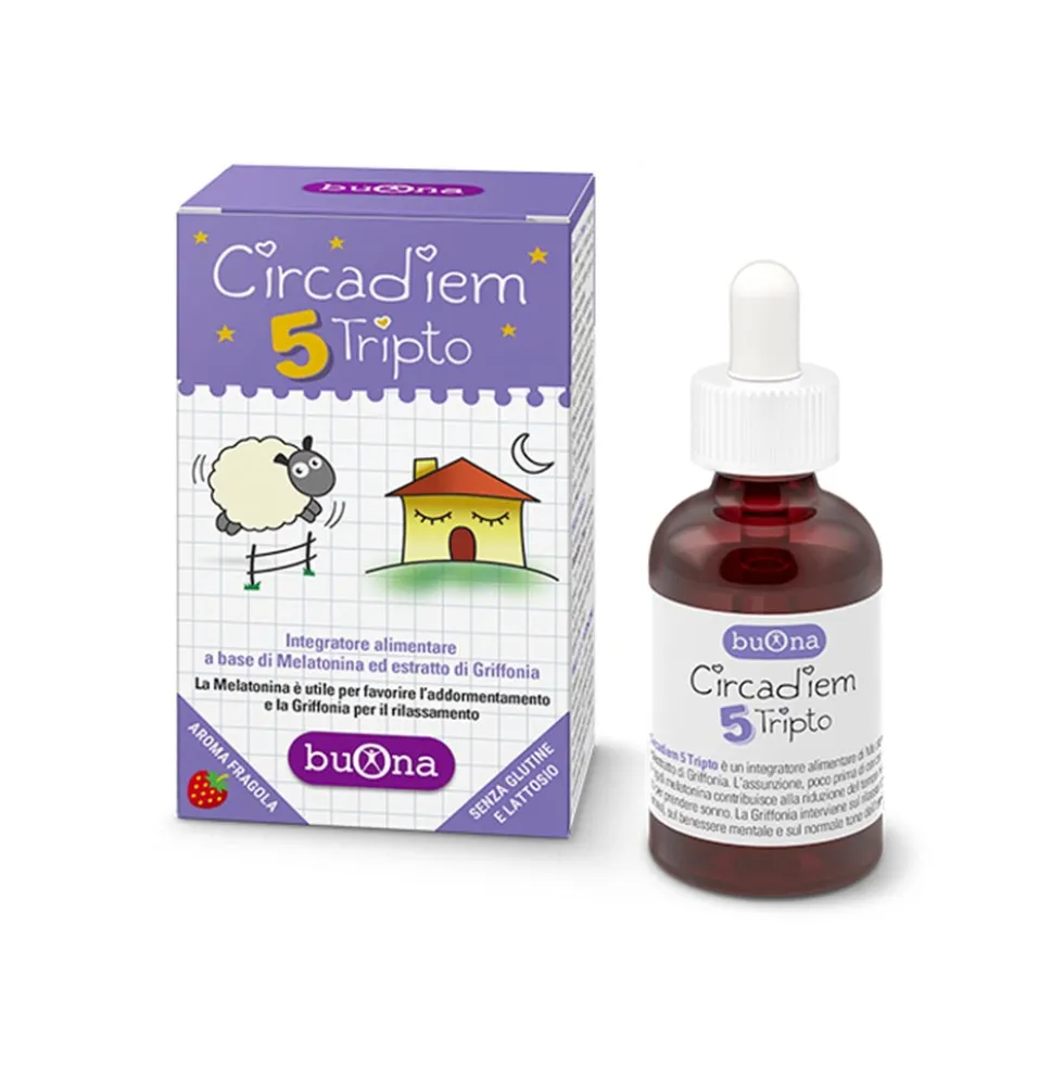 Buona Circadiem 5Tripto Integratore Alimentare, 30ml
