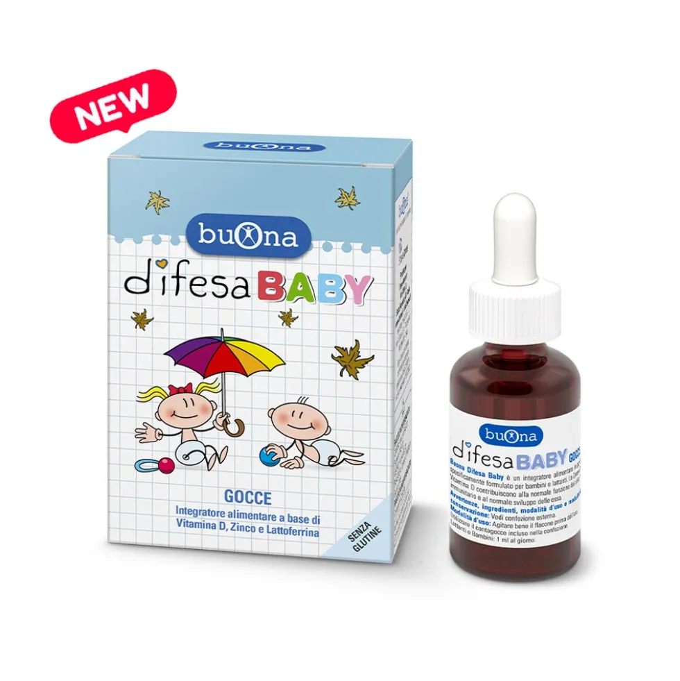Buona Difesa Baby Integratore Sistema Immunitario, 20ml