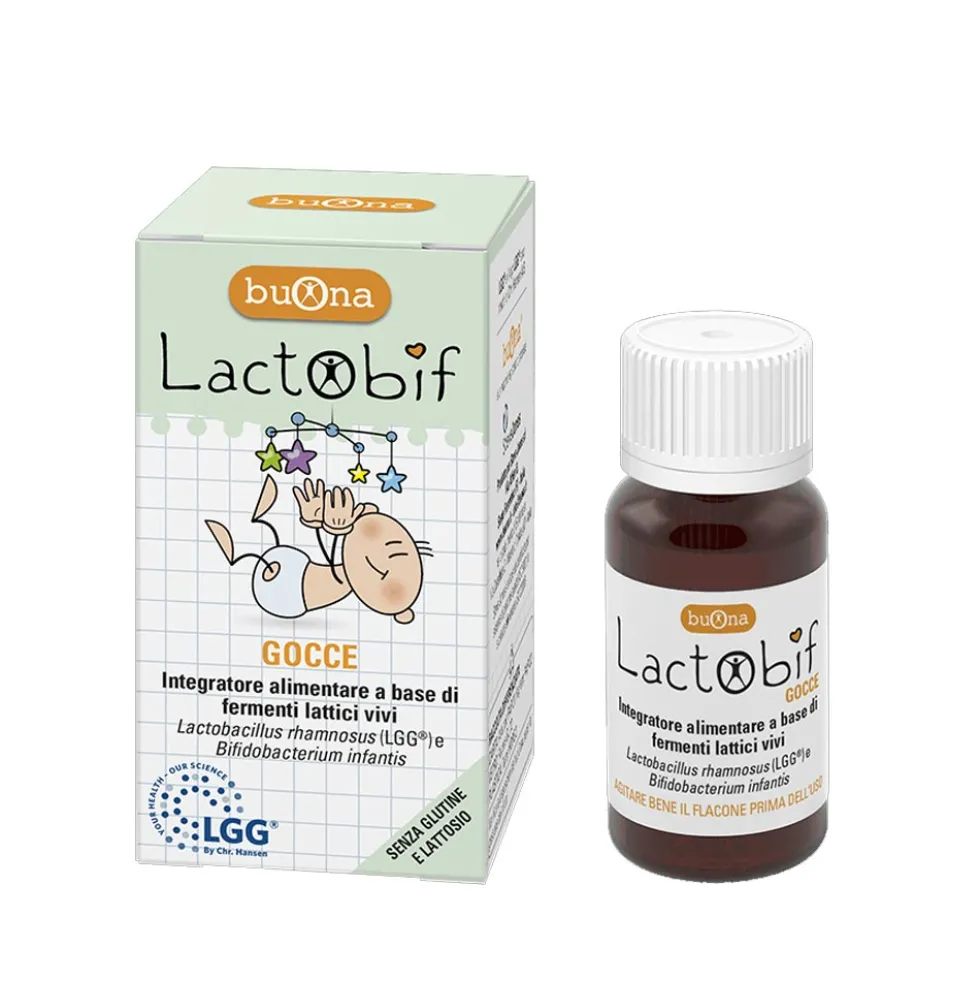 Buona Lactobif Integratore di Fermenti Lattici, 8ml