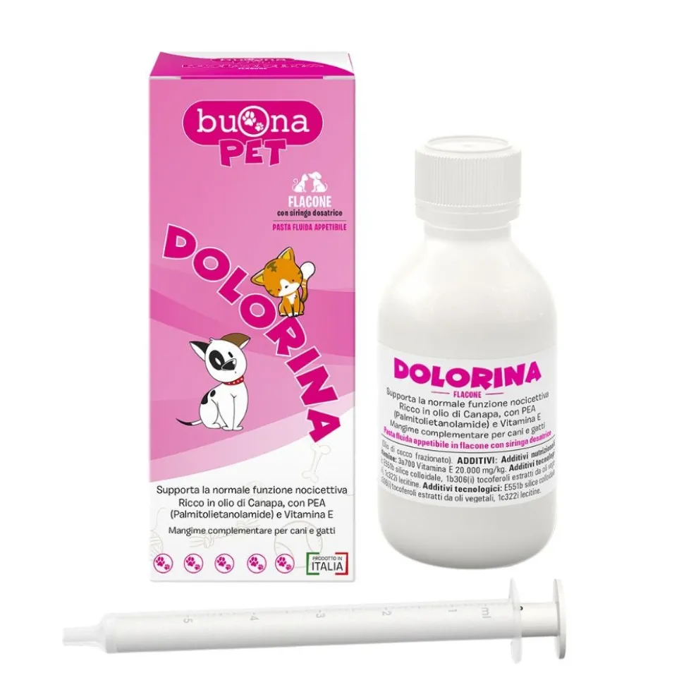 Buona Pet Dolorina Mangime Complementare per Cani e Gatti, 90g
