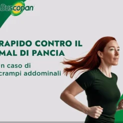 Buscopan contro Mal di Pancia Dolori e Crampi Addominali, 6 Supposte