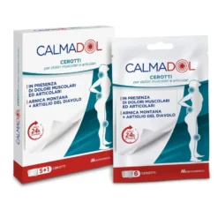 Calmadol Cerotto - Cerotto con arnica per i dolori muscolari e articolari, 6 cerotti