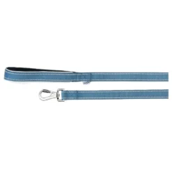 Camon Guinzaglio blu - Guinzaglio Camon reflex con maniglia in neoprene, 20 x 1200 mm