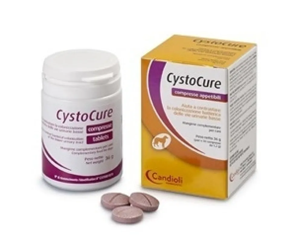 Candioli Cystocure Forte Mangime Complementare Cani e Gatti, 30 compresse