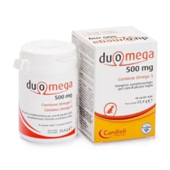 Candioli Duomega 500mg per Cani di Piccola Taglia, 30 capsule
