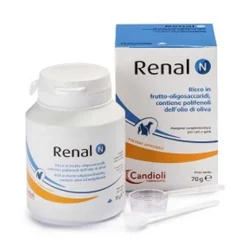 Candioli Renal N Mangime Complementare Per Cani E Gatti Polvere, 70G