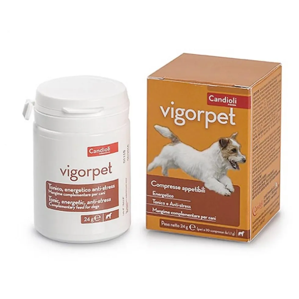 Candioli Vigorpet Cani Mangime Complementare, 20 compresse