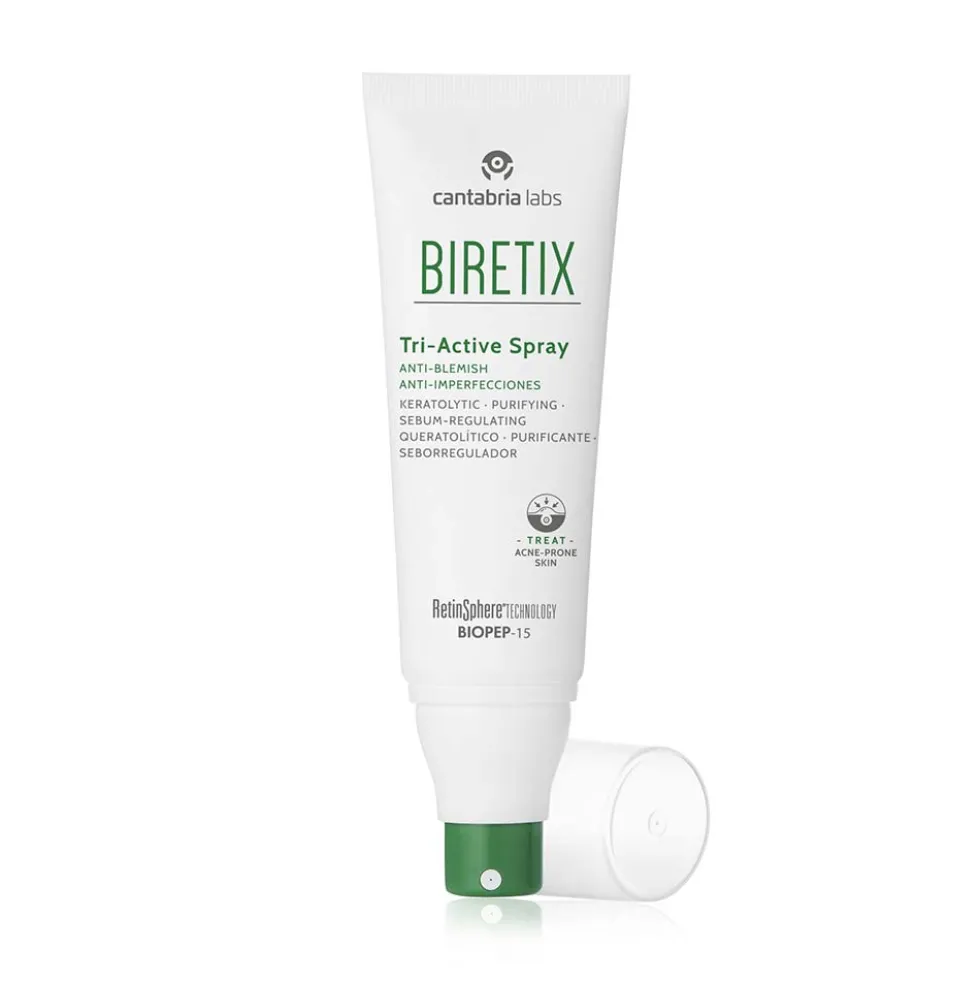Cantabria Labs Biretix Tri-Active - Spray ad azione Cheratolitica, 100ml
